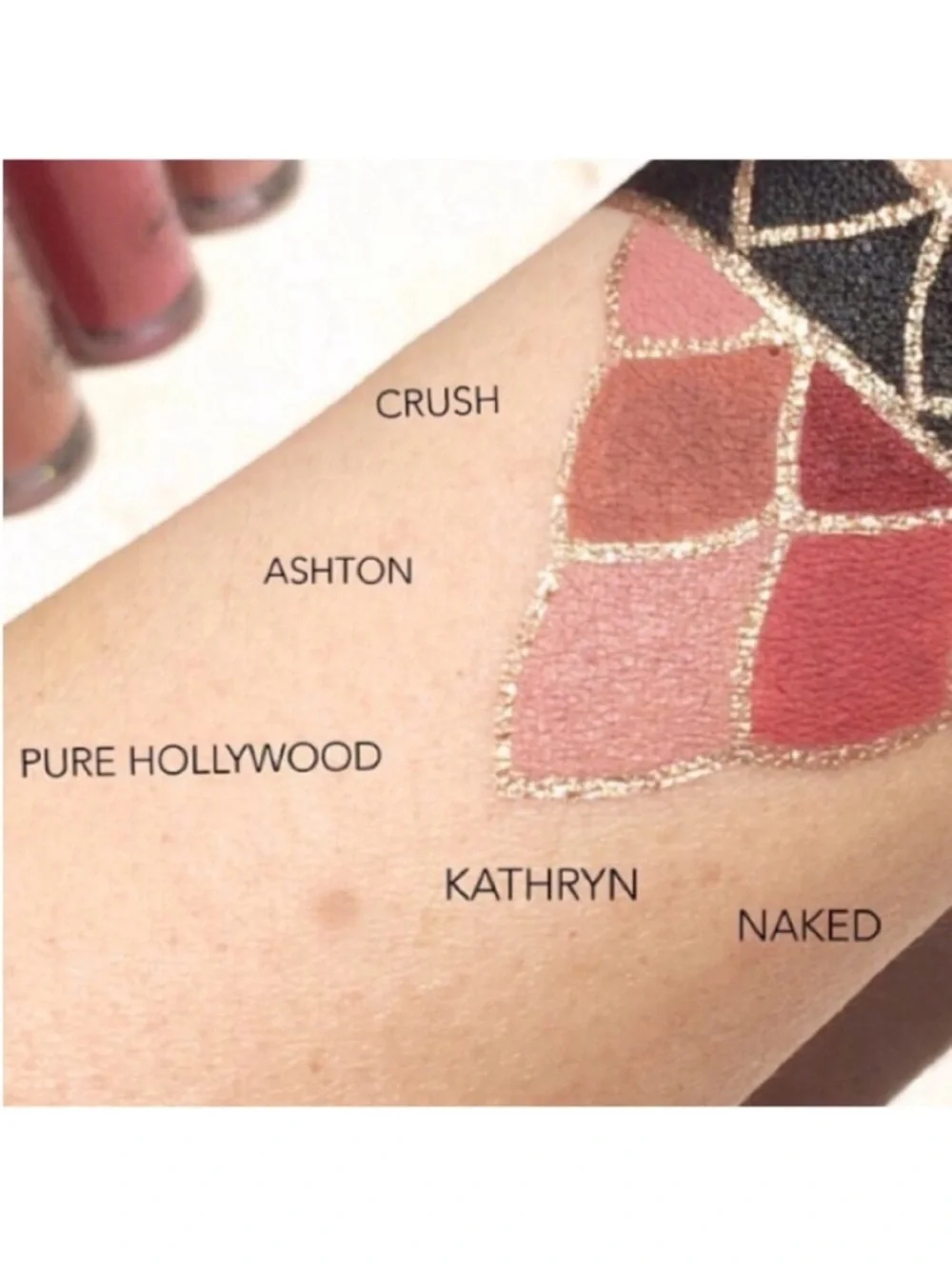 Anastasia Beverly Hills Mini Liquid Lipstick Duo in Crush and Ashton, 2 x 2.3 g